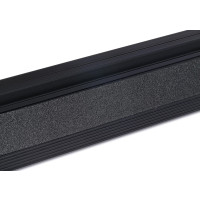 Produktbild för Dahle Schneidelineal 45 cm svart skärskydd halkskydd (76-106...