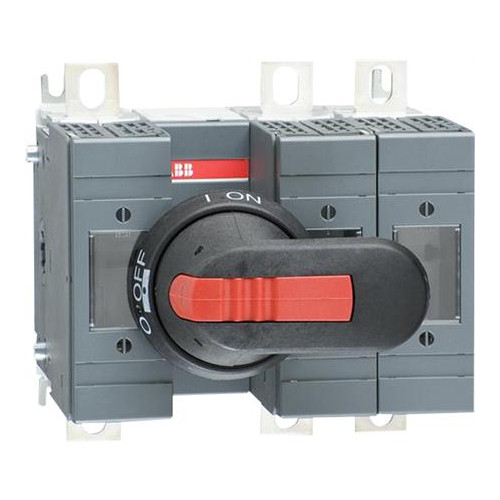 ABB ABB säkringslastfrånskiljare 125 A, plintmontage, frontmanöv...