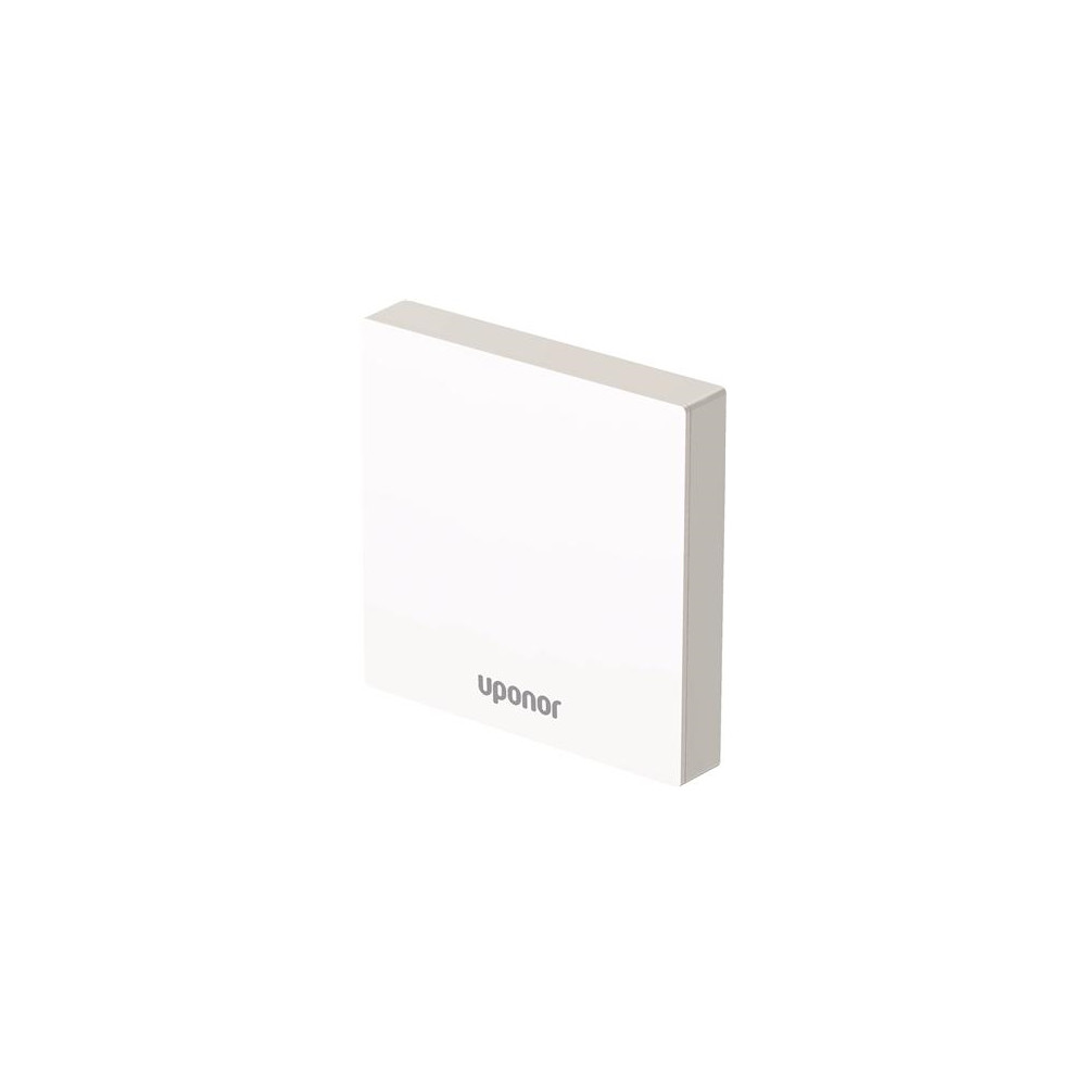 Produktbild för Uponor Smatrix Wave PLUS rumsgivare med RH vit trådlös T-161