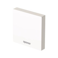 Produktbild för Uponor Smatrix Wave PLUS rumsgivare med RH vit trådlös T-161