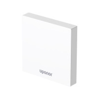 Produktbild för Uponor Smatrix Wave PLUS rumsgivare med RH vit trådlös T-161