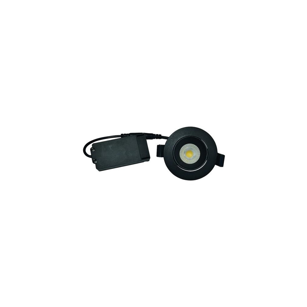 Produktbild för Downlight Velia Low Profile 5W 2700K CRI>95 rund, matt svart