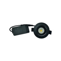 Produktbild för Downlight Velia Low Profile 5W 2700K CRI>95 rund, matt svart