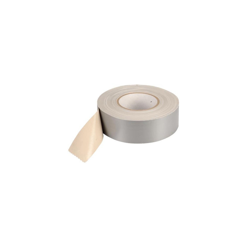 Produktbild för LINDAB ventileringstejp, grå canvas-tejp. Rulle 50 mm x 50 m