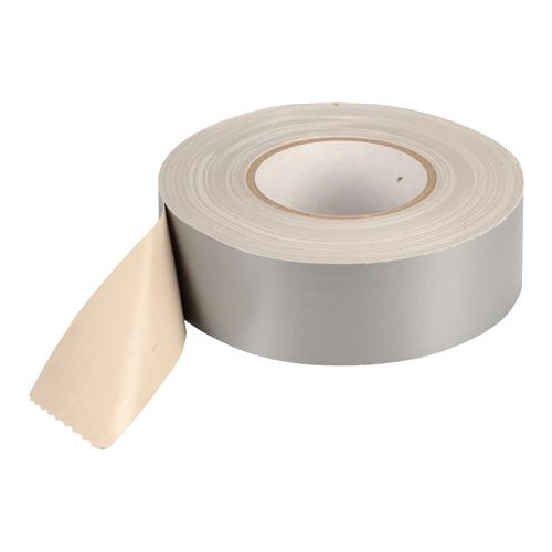 LINDAB LINDAB ventileringstejp, grå canvas-tejp. Rulle 50 mm x 50 m