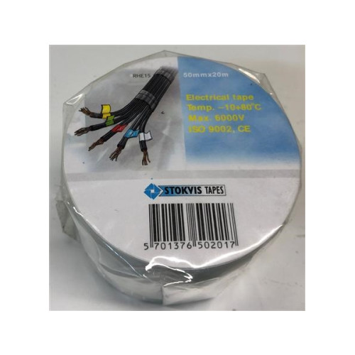 STOKVIS Stokvis PVC-tejp 50 mm x 20 m