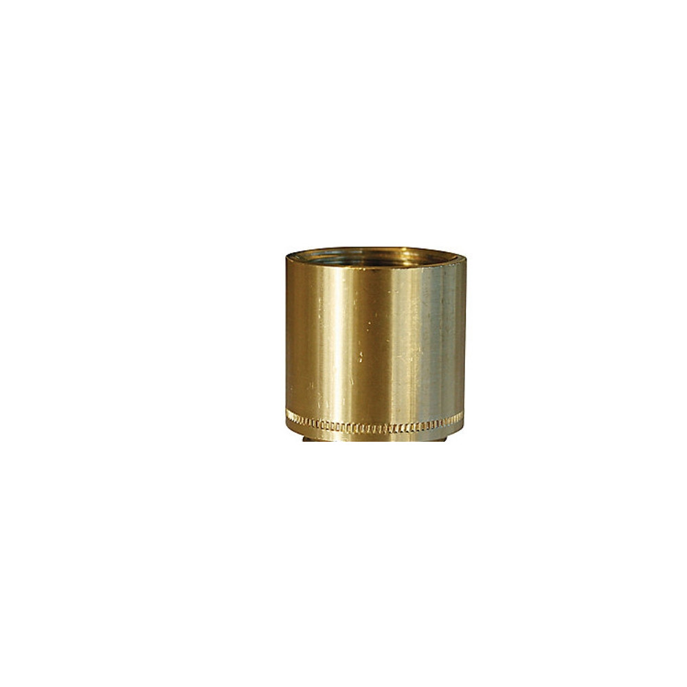 Produktbild för 1/2" x 20 mm rödgods silikonbrons kranadapter/haneforlängare