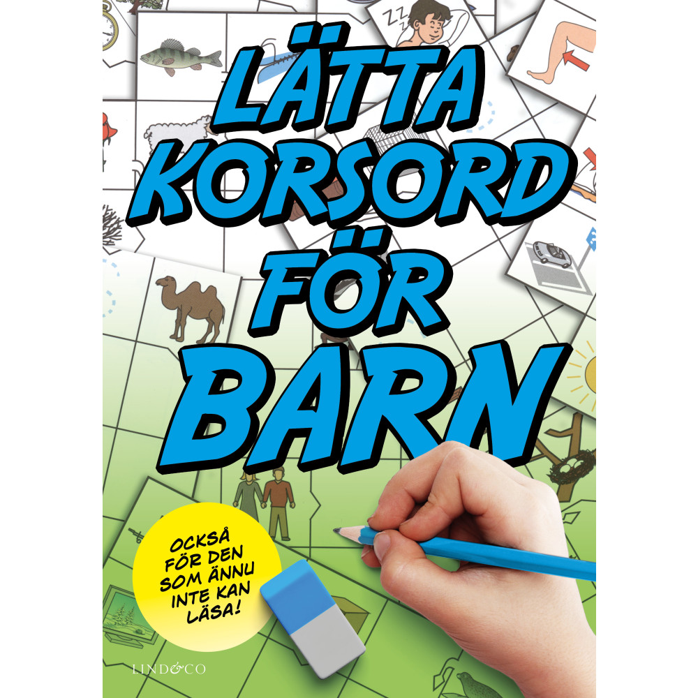 Produktbild för Lätta korsord för barn (häftad)