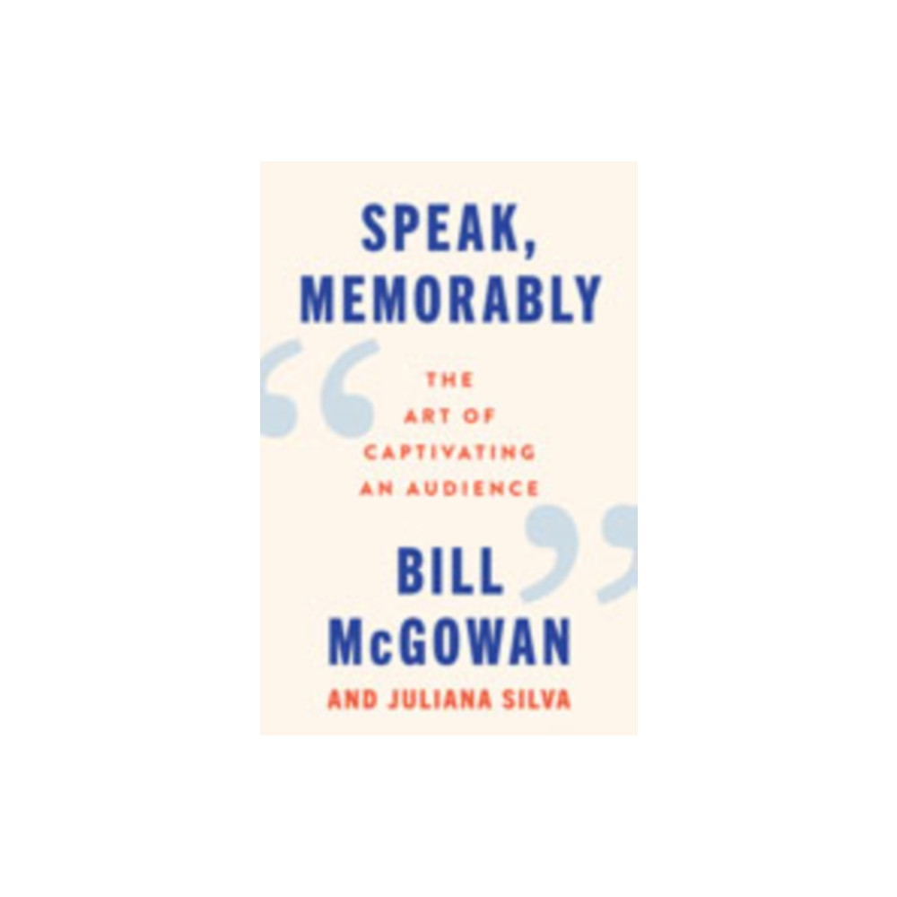 Produktbild för Speak, Memorably (inbunden, eng)