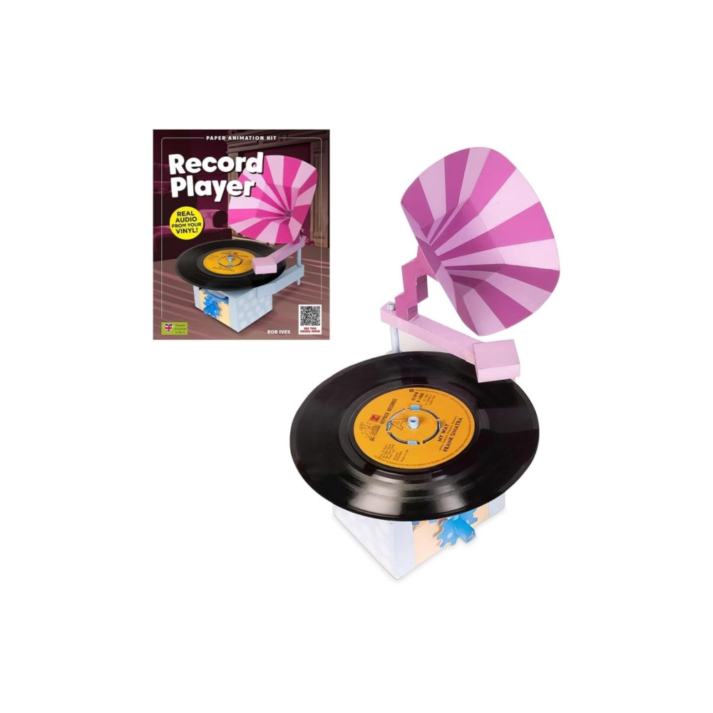 Produktbild för Record Player -Rob Ives Paper Animation Kit