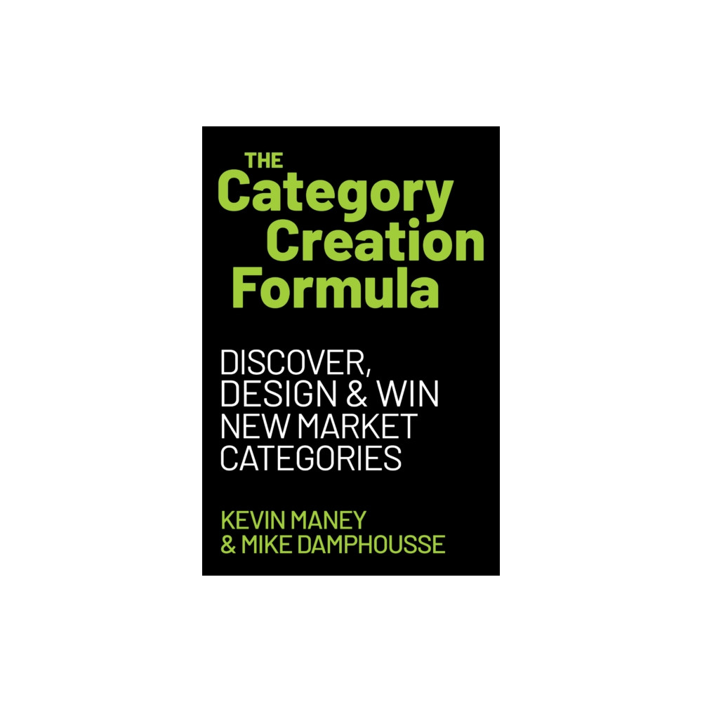 Produktbild för The Category Creation Formula (inbunden, eng)