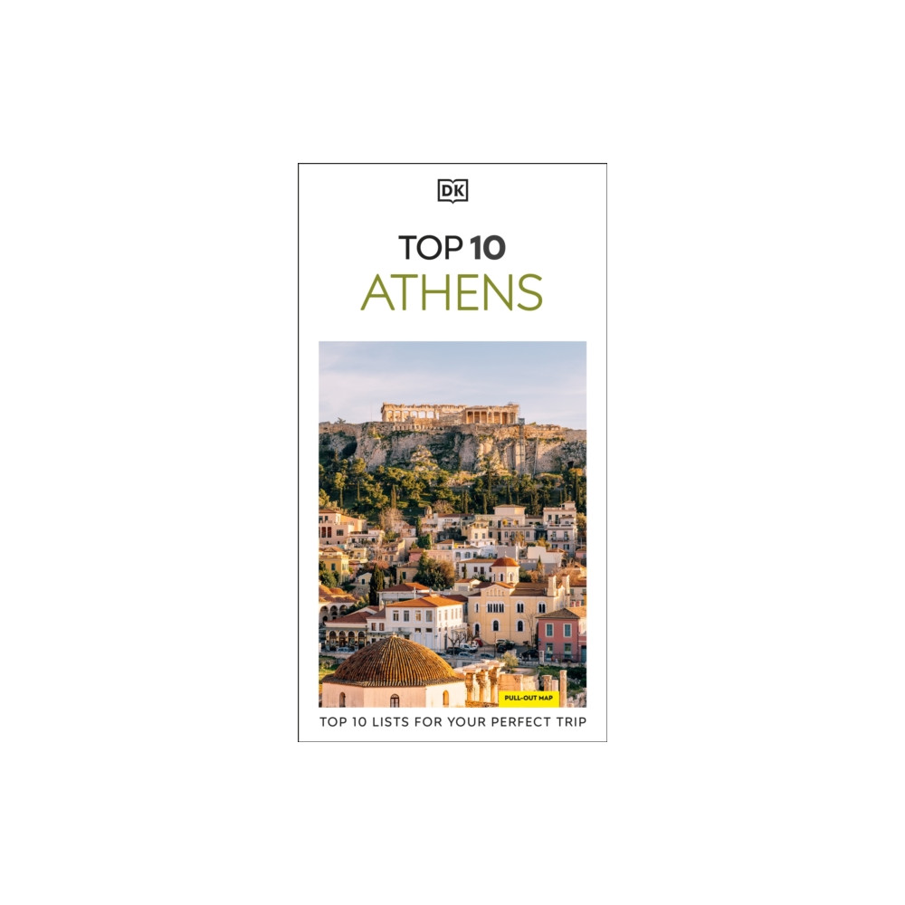 Produktbild för DK Top 10 Athens (häftad, eng)