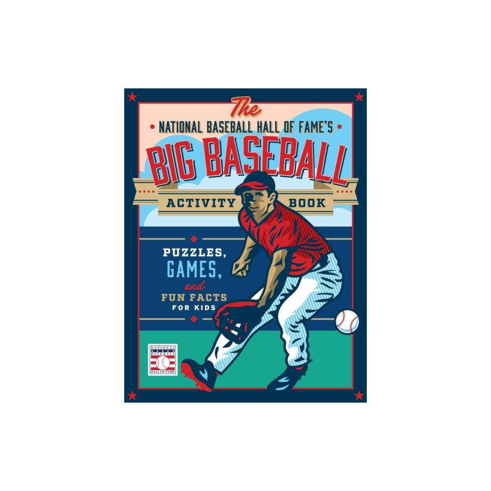 Produktbild för The National Baseball Hall of Fame's Big Baseball Activity Book (häftad, eng)