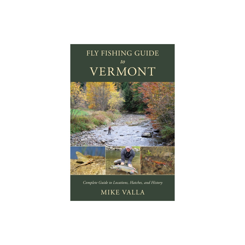 Produktbild för Fly Fishing Guide to Vermont (häftad, eng)