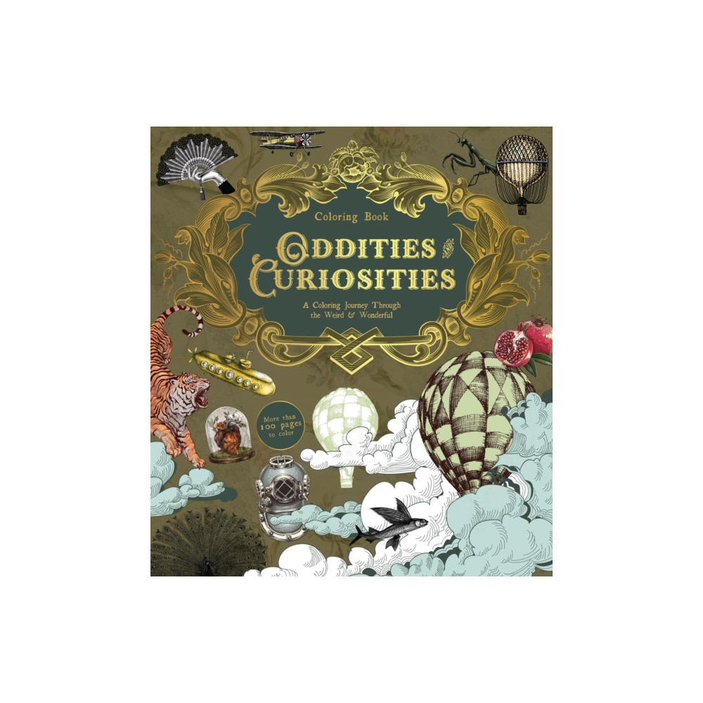 Produktbild för Oddities & Curiosities Coloring Book (häftad, eng)