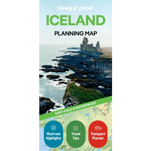 Lonely Planet Publications Lonely Planet Iceland Planning Map