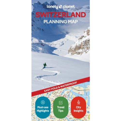 Lonely Planet Publications Lonely Planet Switzerland Planning Map