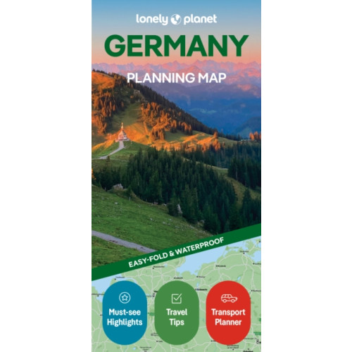 Lonely Planet Publications Lonely Planet Germany Planning Map