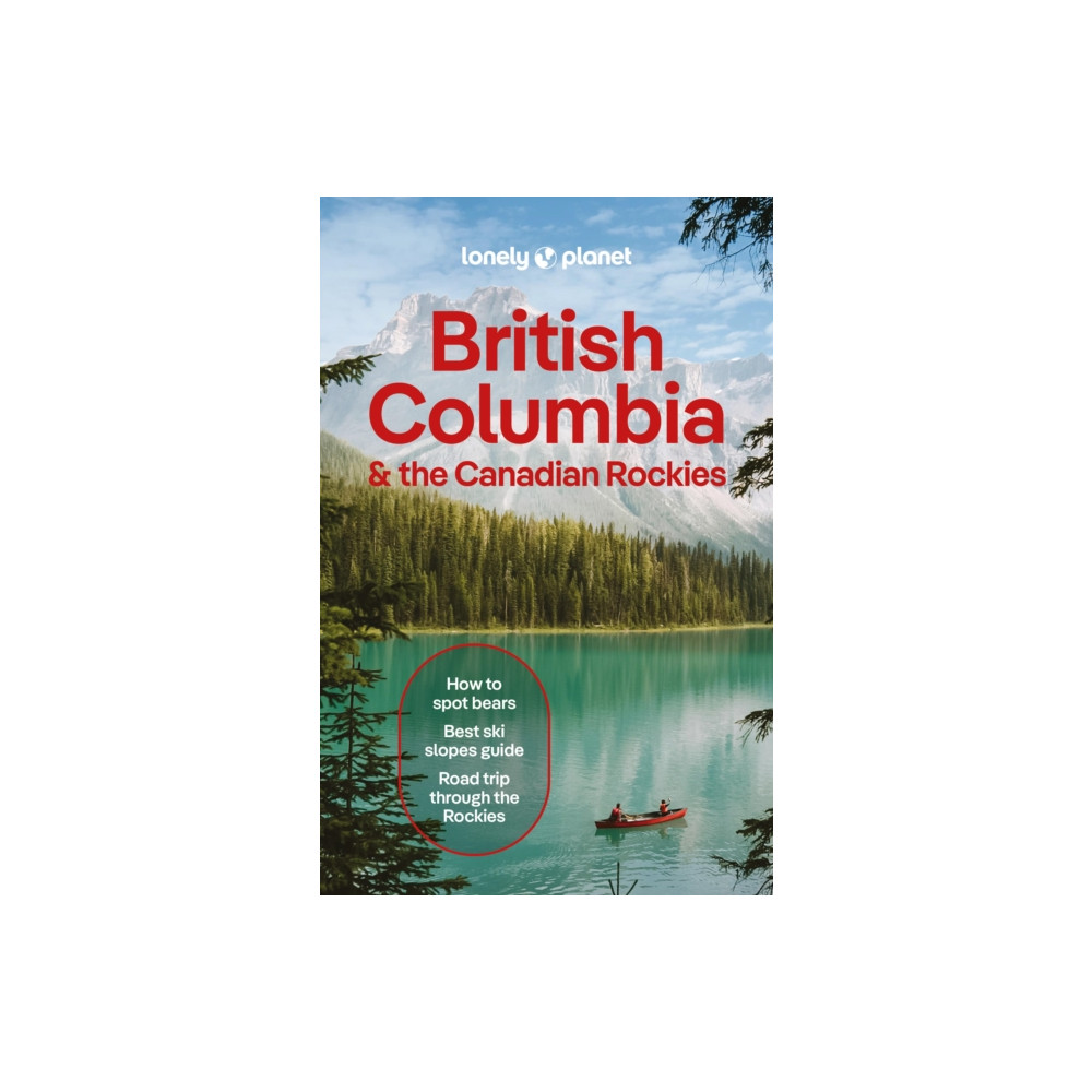 Produktbild för Lonely Planet British Columbia & the Canadian Rockies (häftad, eng)