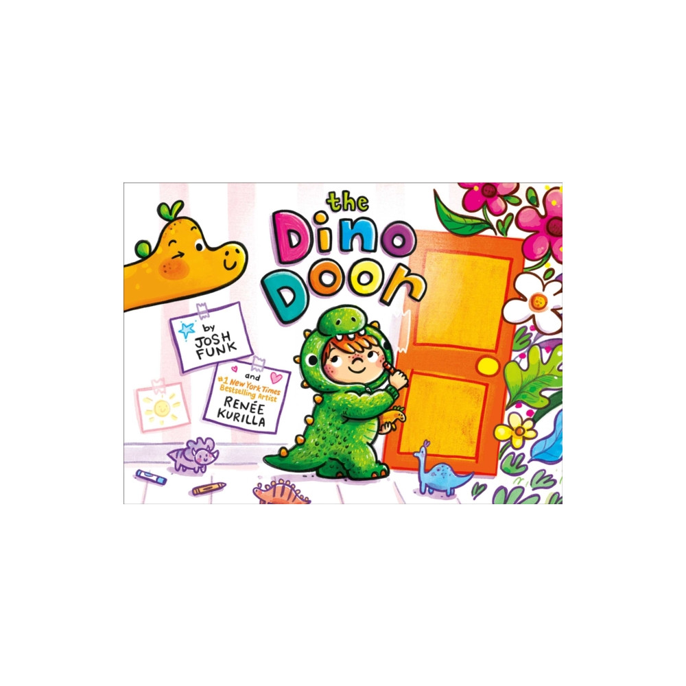 Produktbild för The Dino Door (inbunden, eng)