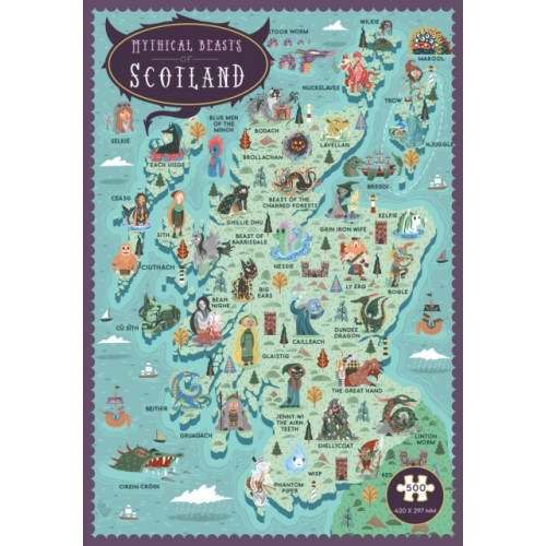 Birlinn General Mythical Beasts of Scotland Jigsaw (häftad, eng)
