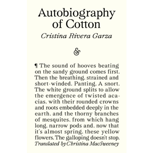 And Other Stories Autobiography of Cotton (häftad, eng)