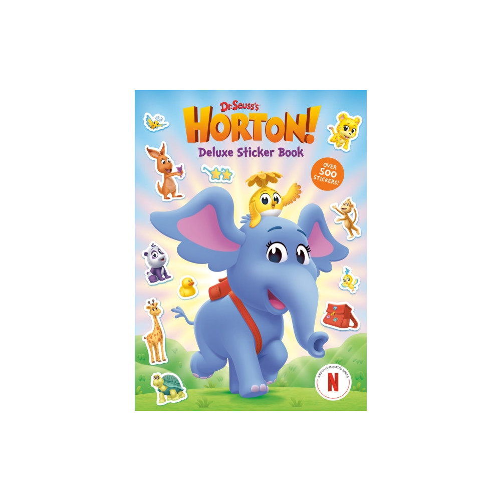 Produktbild för Dr. Seuss's Horton! Deluxe Sticker Book (häftad, eng)