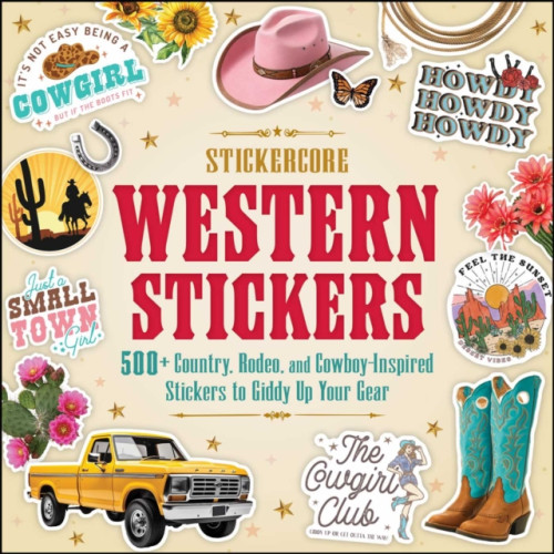 Adams Media Corporation Western Stickers (häftad, eng)