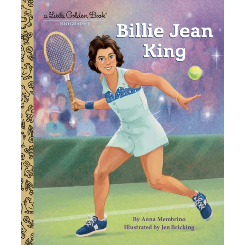 Random House USA Inc Billie Jean King: A Little Golden Book Biography (inbunden, eng)