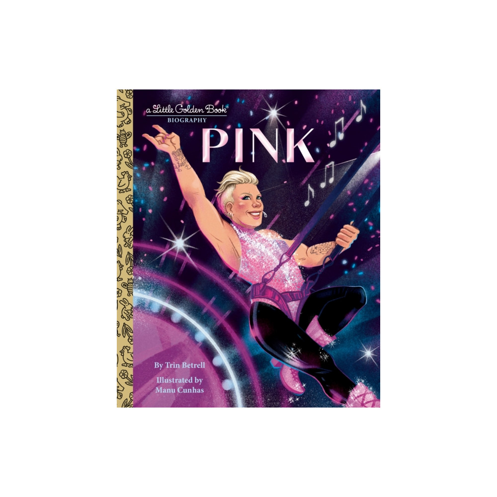 Produktbild för Pink: A Little Golden Book Biography (inbunden, eng)