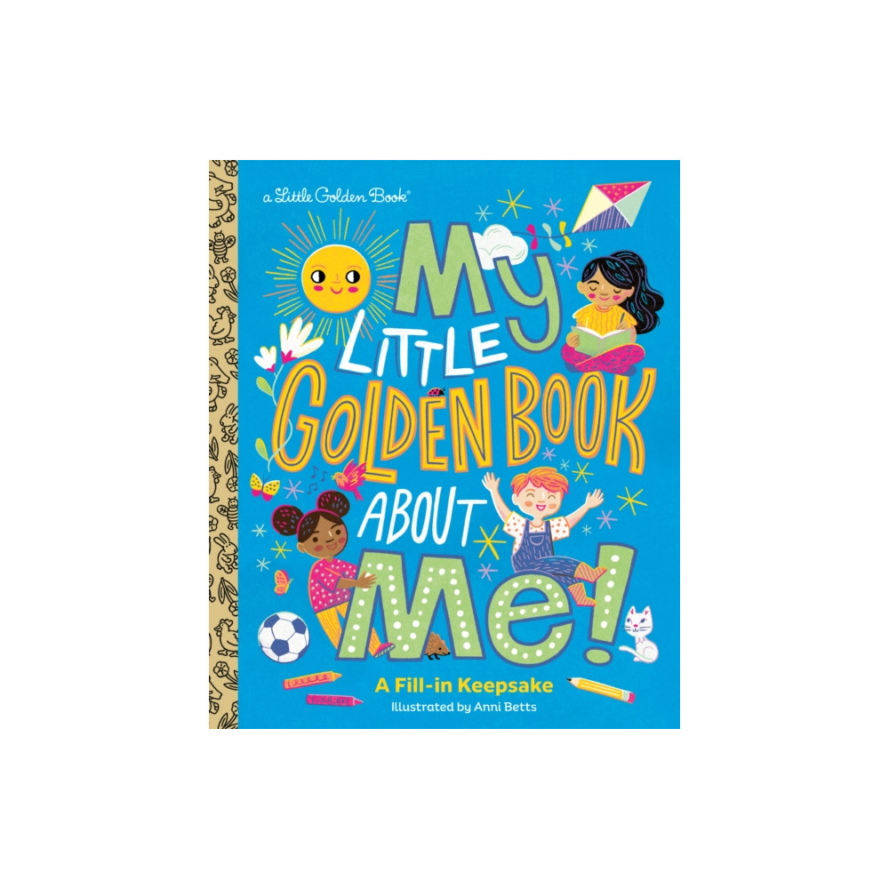 Produktbild för My Little Golden Book About Me! (inbunden, eng)