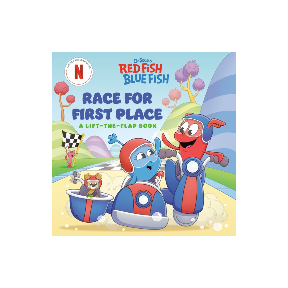 Produktbild för Race for First Place: A Lift-the-Flap Book (Dr. Seuss's Red Fish, Blue Fish) (bok, board book, eng)