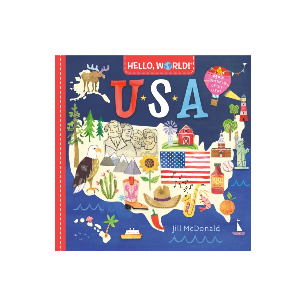 Produktbild för Hello, World! USA (bok, board book, eng)