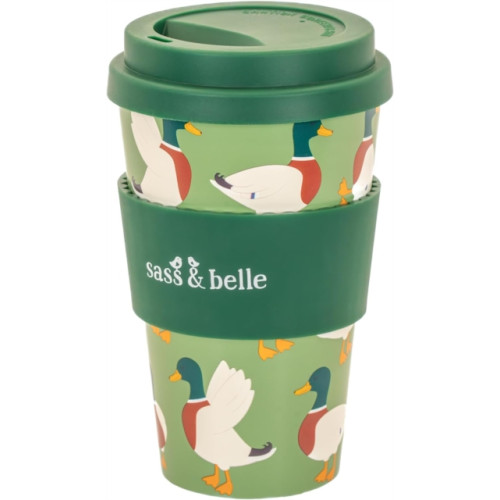 SASS & BELLE Mallard Duck Travel Coffee Cup