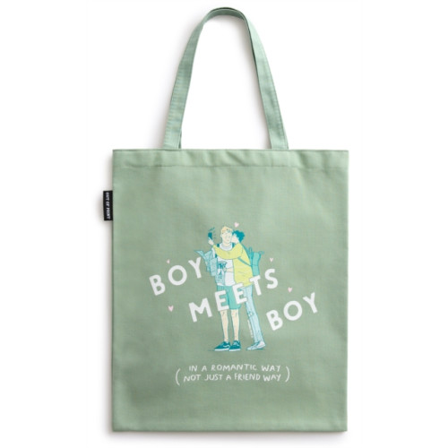 Out of Print Heartstopper Boy Meets Boy Tote Bag