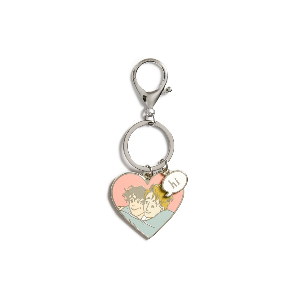 Produktbild för Heartstopper Charlie and Nick Keychain