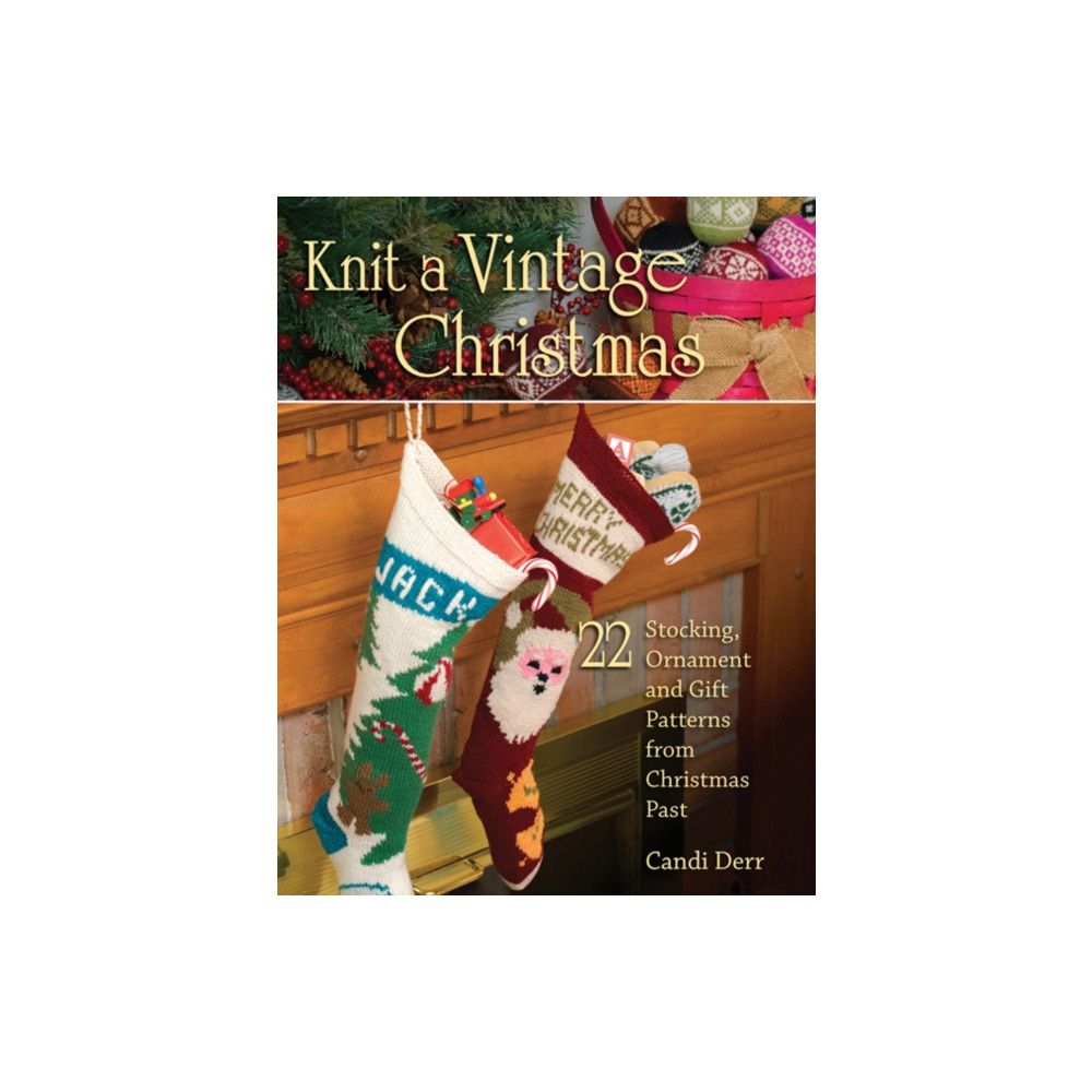 Produktbild för Knit a Vintage Christmas (häftad, eng)