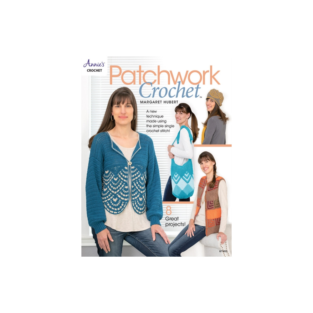 Produktbild för Patchwork Crochet (häftad, eng)