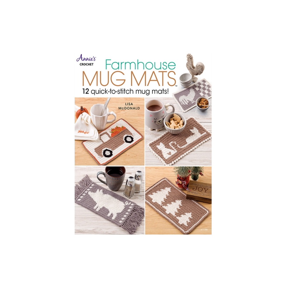 Produktbild för Farmhouse Mug Mats (häftad, eng)