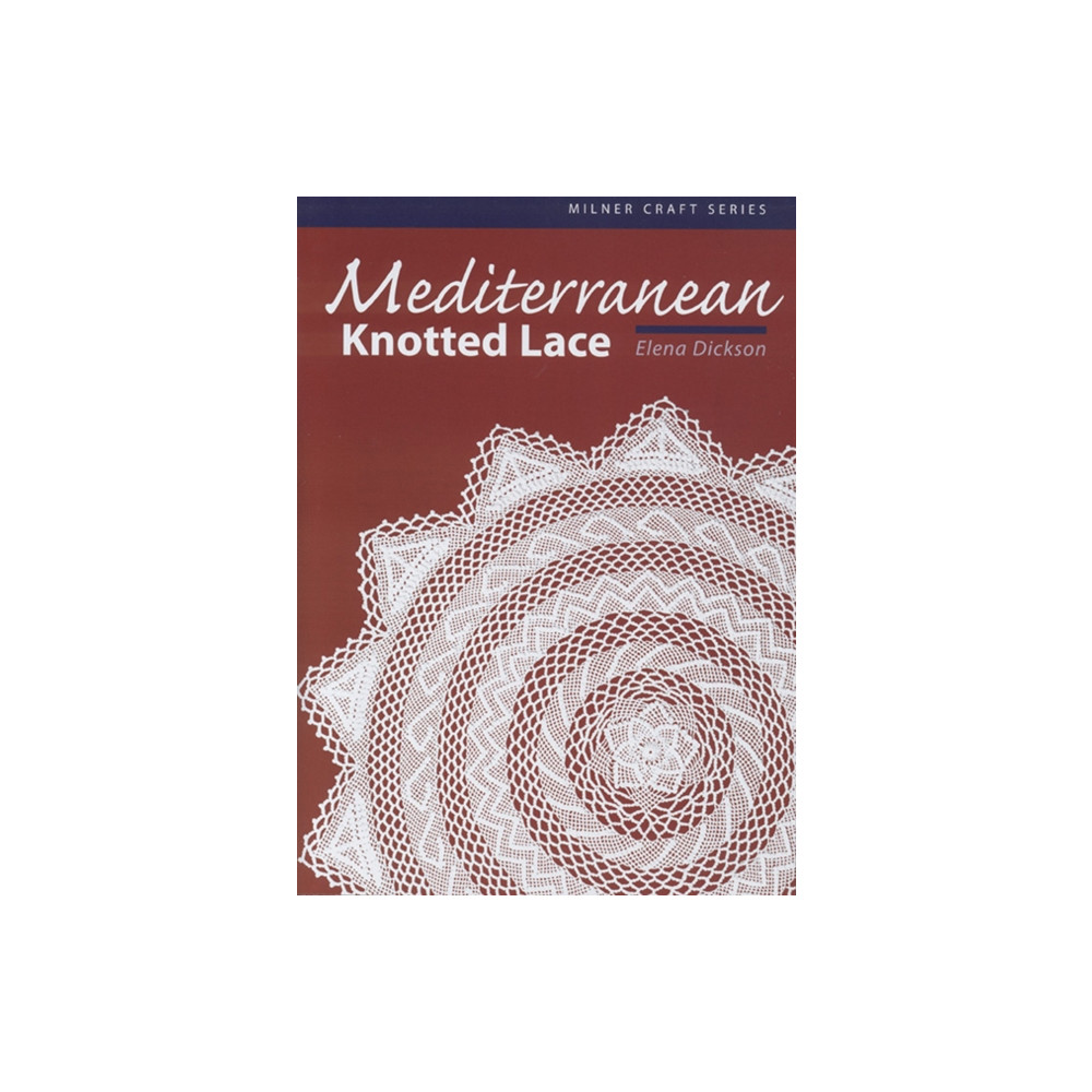 Produktbild för Mediterranean Knotted Lace (häftad, eng)