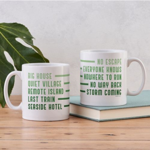 BOOKISHLY Crime Fiction Locations Mug