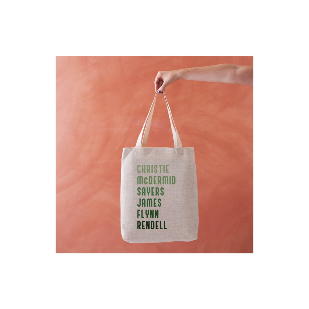 Produktbild för Crime Author Tote Bag