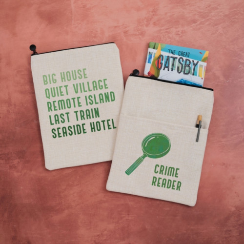 BOOKISHLY Crime Reader Book Sleeve