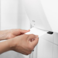 Produktbild för Dispenser KATRIN System handduk auto vit