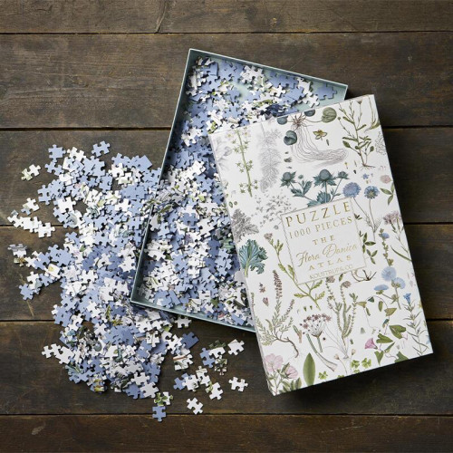 Koustrup & Co Pussel – The Flora Danica Atlas - 1000 bitar