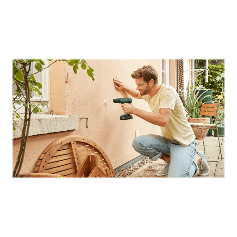 Produktbild för Bosch EasyImpact 18V-40 - slagborr/skruvdragare - sladdlös - 2 hastigheter laddare medföljer