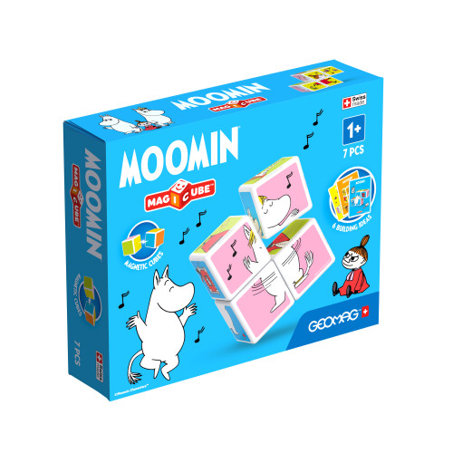 Geomag Geomag Magicube Mumin / Moomin - 4 bitar