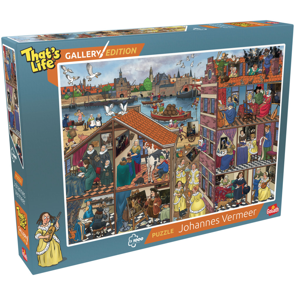 Produktbild för Pussel - That´s life - Vermeer - 1000 bitar