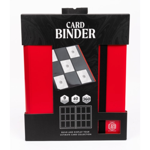 Professor Puzzle Binder - RED