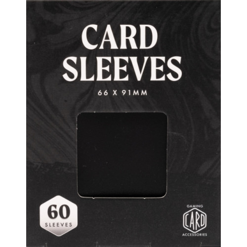 Professor Puzzle Deck Protector Sleeves - BLACK